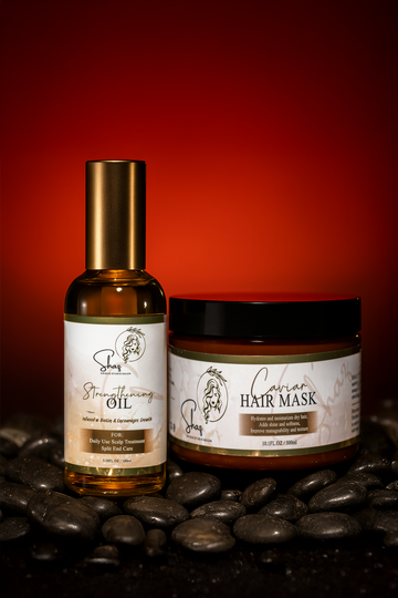 Caviar Hair Mask + Caviar Hair Strengthening Oil